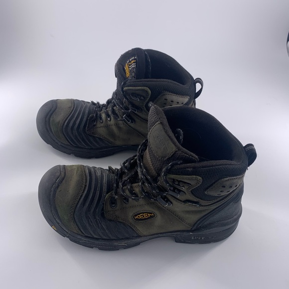 Keen Utility ASTM F2413-18 Men’s Size 8.5D Steel Toe Work/ Hiking Boots - Picture 5 of 10